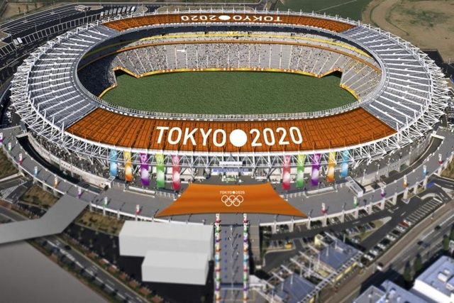 Sân vận động quốc gia Nhật Bản, nơi tổ chức thế vận hội 2020