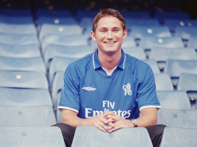 Frank Lampard thời còn trẻ