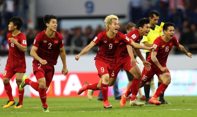 Đội tuyển Việt Nam vào tứ kết Asian cup 2019